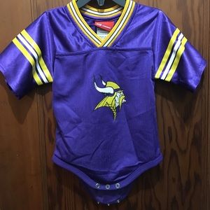 Mn Vikings football onesie